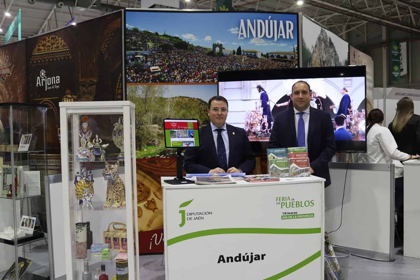 20230317 andújar participa en la feria de los pueblos de jaén