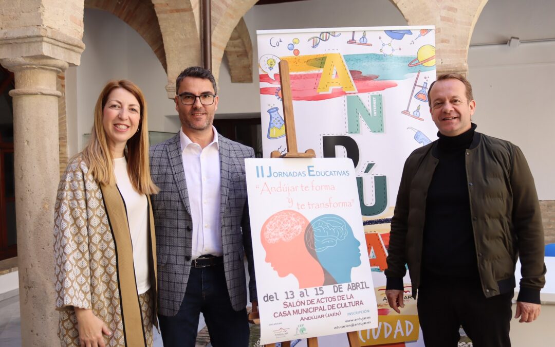 Las Jornadas Educativas “Andújar te forma y te transforma” se afianzan con la llegada de su II Edición