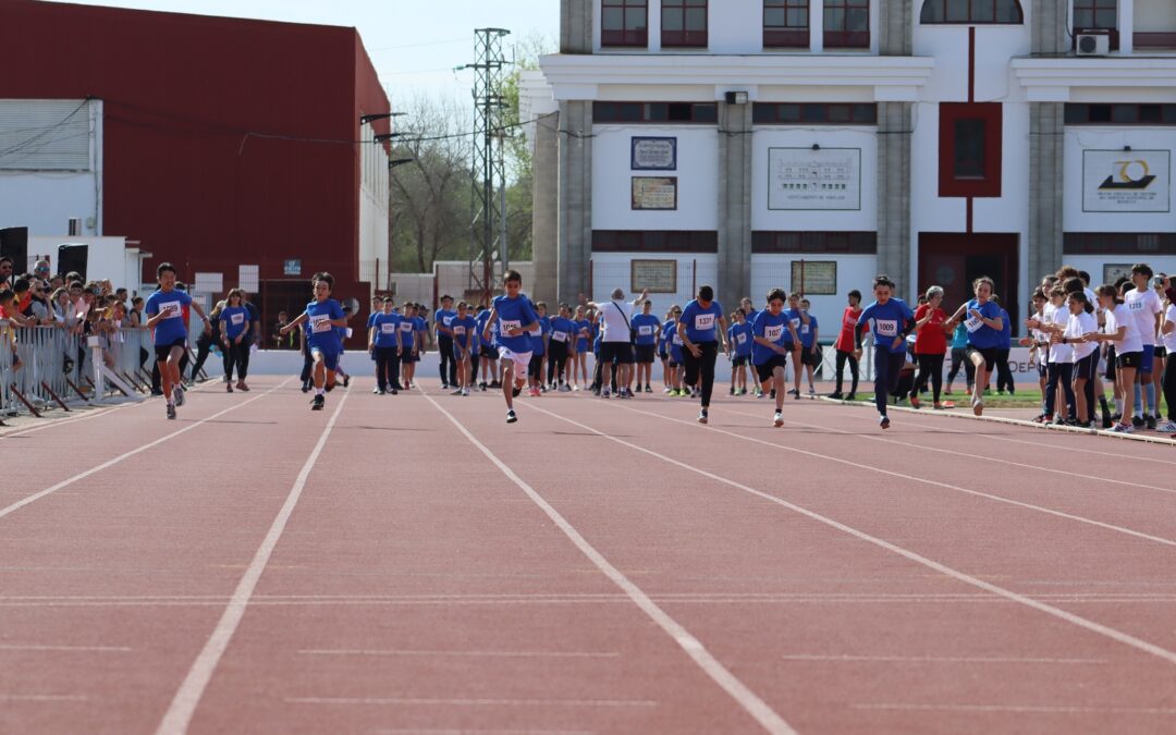 Más de 500 niños y niñas participan en las VII Olimpiadas Escolares de Andújar organizadas por el CEIP Francisco Estepa