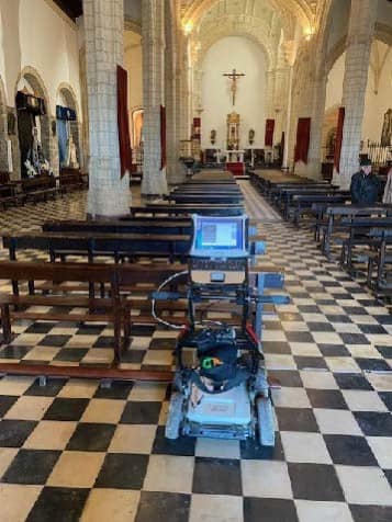 Alcaudete estudia el subsuelo de la iglesia de Santa María