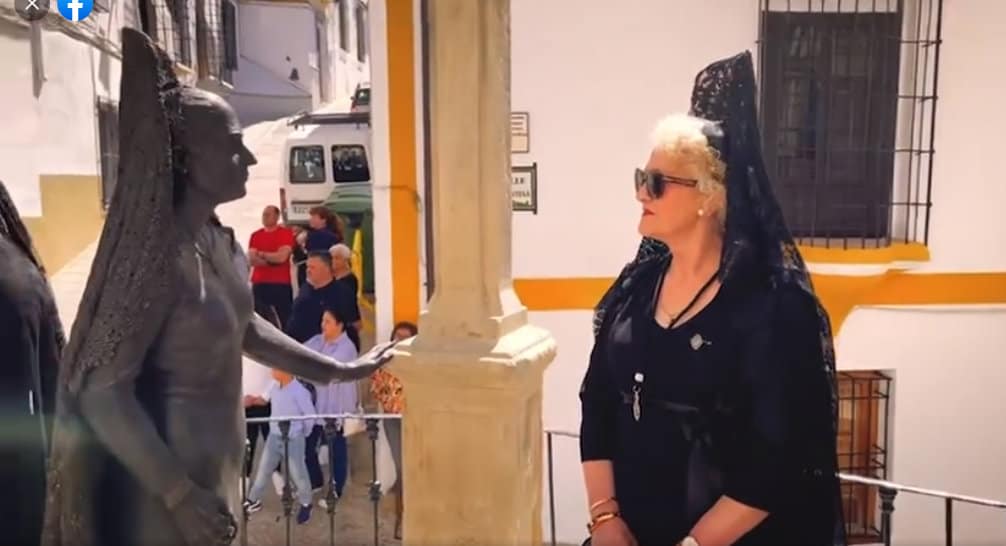 Alcaudete estrena plaza y escultura de Semana Santa