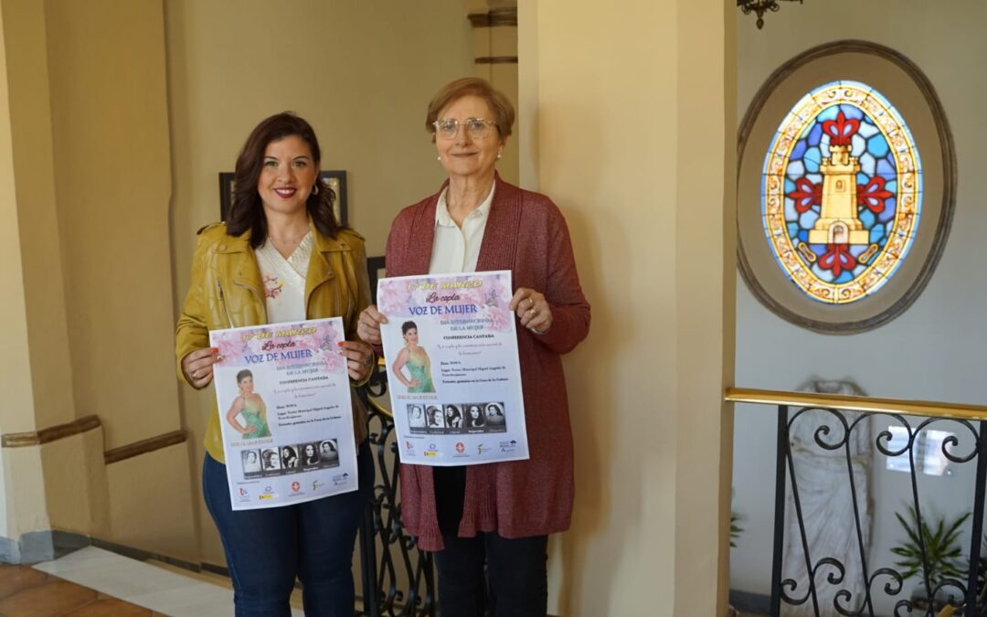 Conferencia cantada de Irene Martínez en Torredonjimeno