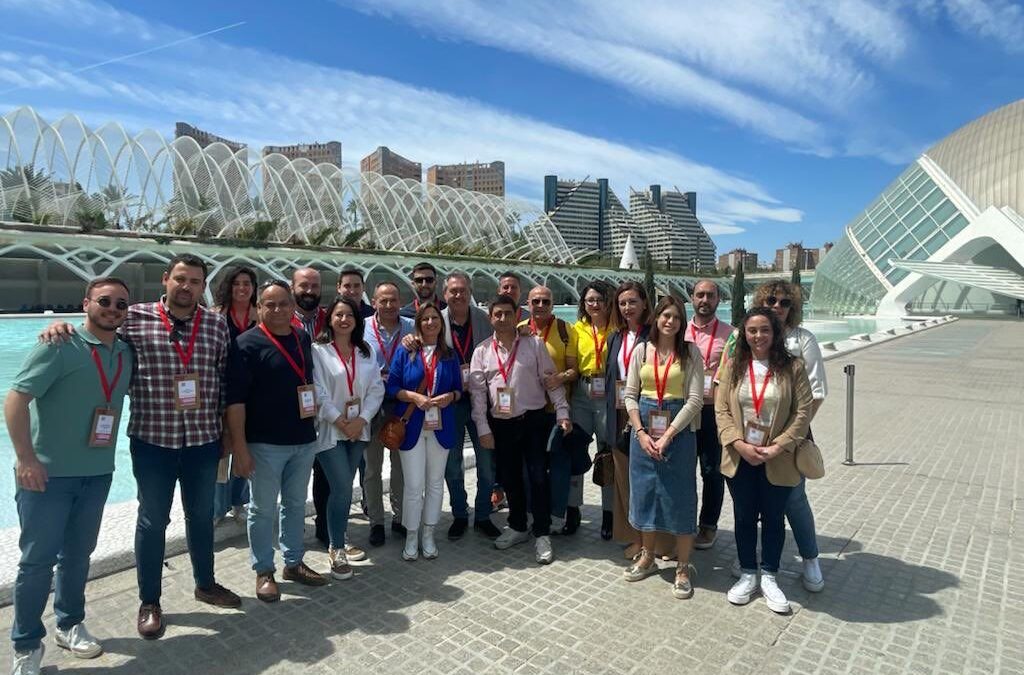 El PSOE de Martos, presente en la conferencia municipalista de Valencia