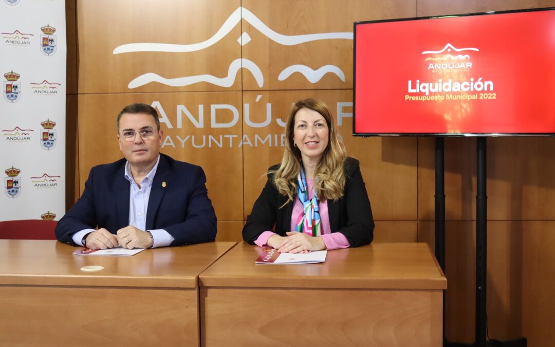 Andújar cierra el ejercicio presupuestario de 2022 con un remanente de más de 2 millones de euros