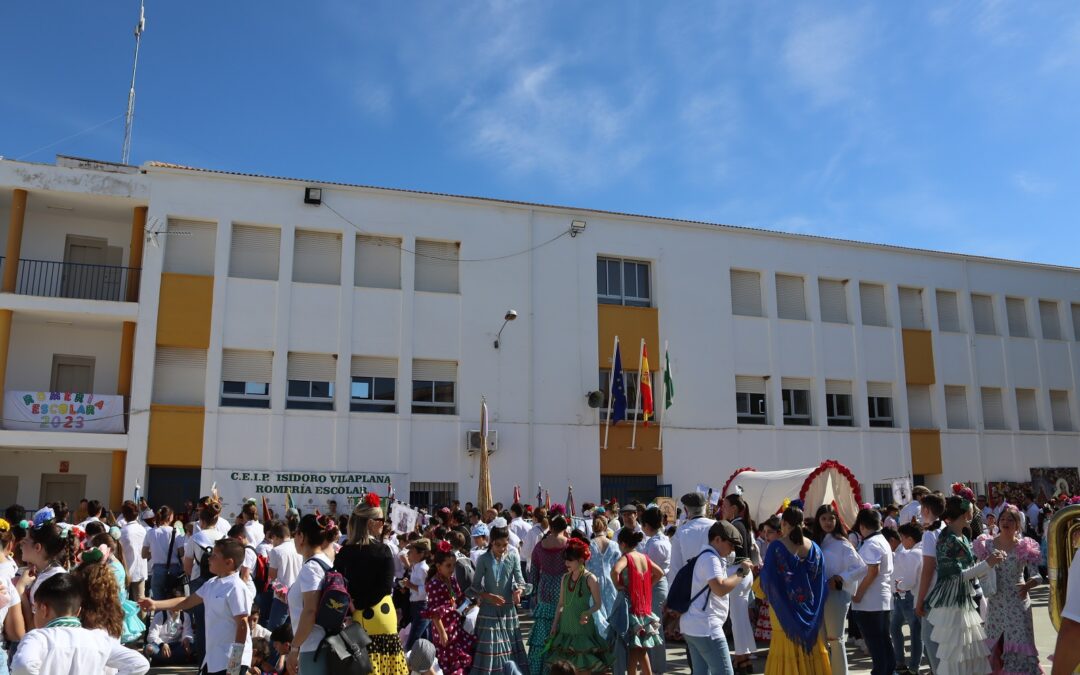 Más de mil escolares participan en la XXI Edición de la Romería Escolar