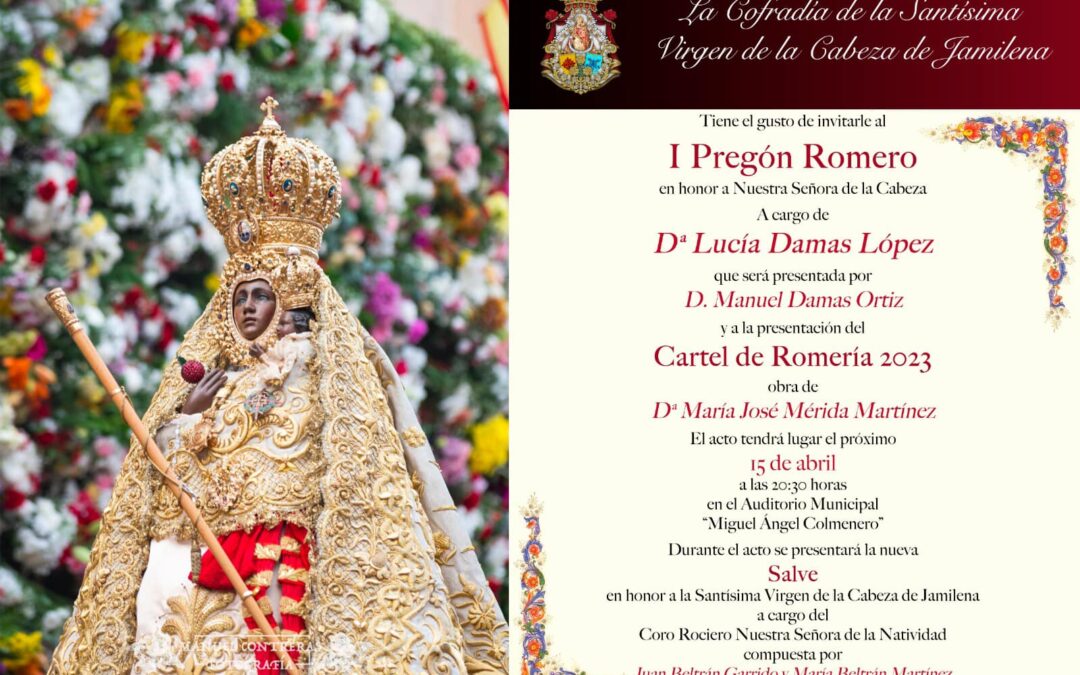 Pregón y Romería de «La Morenita» en Jamilena
