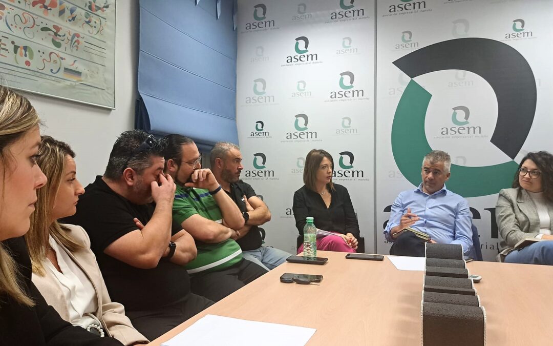 El PSOE de Martos se reunió con la patronal empresarial marteña