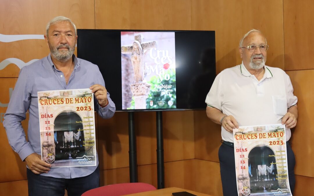 La fiesta de las Cruces de Mayo vuelve a Andújar el 12, 13 y 14 de mayo