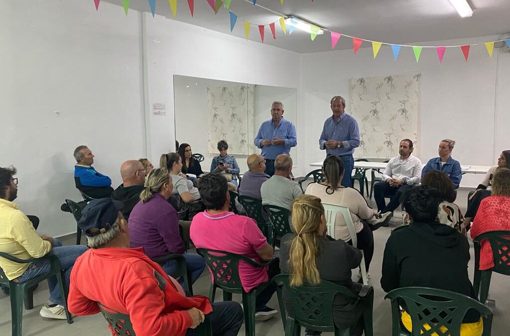 Carmona Limón propone aumentar las inversiones para las pedanías y nuevos convenios para los servicios de limpieza