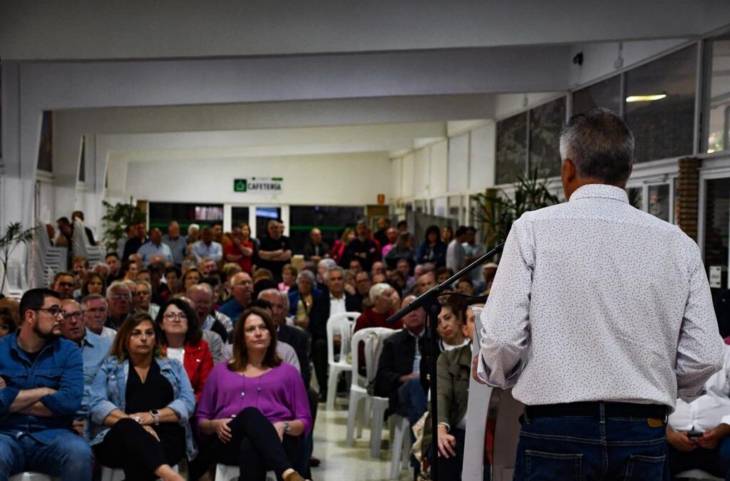 Torres Velasco celebró el primer acto público de campaña del PSOE en Martos