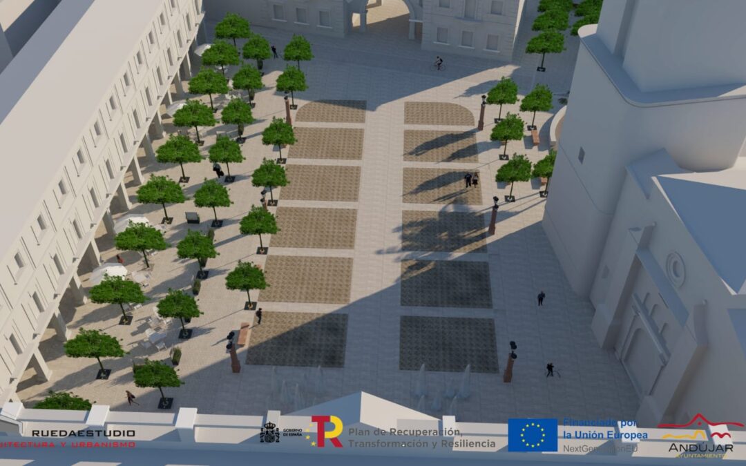 La Plaza de España contará con nuevas zonas de arboleda