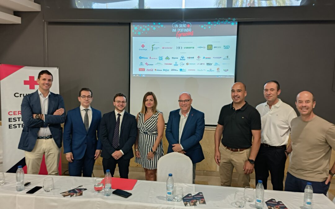 Cuarenta empresas de Jaén, se unen para apoyar el evento de Cruz Roja “Un sueño, una oportunidad”