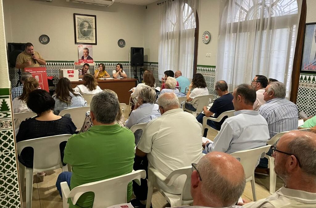 El PSOE de Martos hace valoración de los resultados obtenidos el 28-M tras alcanzar la mayoría absoluta