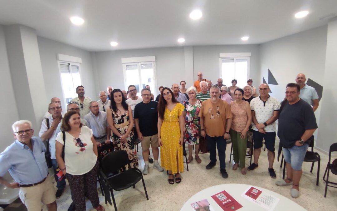 La número uno de Sumar por la provincia inaugura los ‘Encuentros Abiertos’ en Torredonjimeno