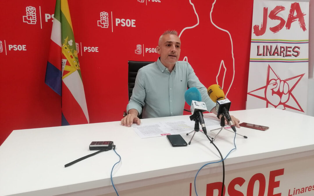 El PSOE de Linares denuncia las falsas acusaciones del Ayuntamiento y la Junta de Andalucía sobre la paralización del Plan Reacción Inmediata
