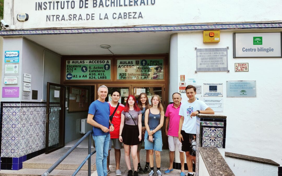 El IES Nuestra Señora de la Cabeza se internacionaliza con la acogida de adolescentes internacionales