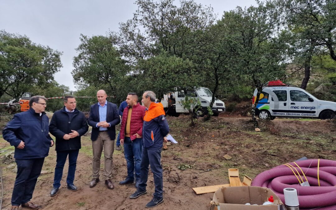 Diputación emprende un proyecto para mejorar el suministro de agua potable del Santuario