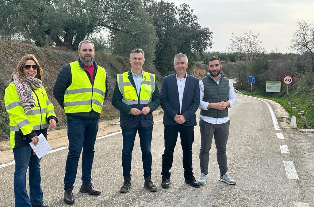 Concluidas las obras de la carretera que conecta Martos con La Carrasca