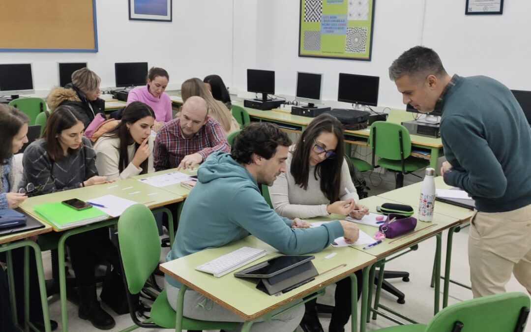 Los docentes bilingües del IES Sierra de la Grana se forman en nuevas técnicas de andamiaje