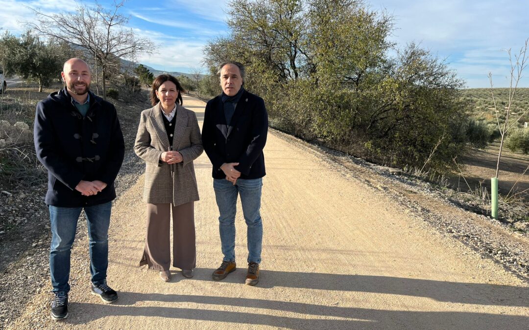 Diputación repara los desperfectos de los últimos temporales en el Camino Natural Vía Verde del Aceite