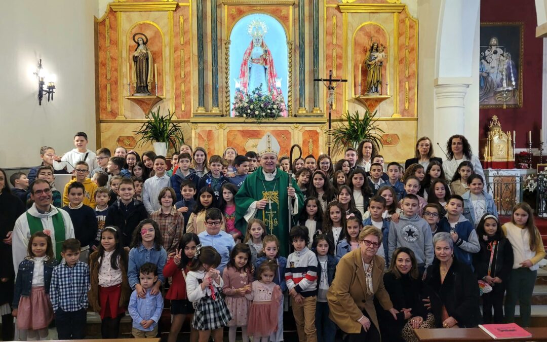 El Obispo celebra el domingo en la Parroquia de Fuensanta