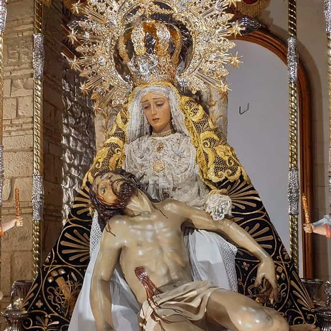 La Virgen de las Angustias procesionará el 25 de febrero