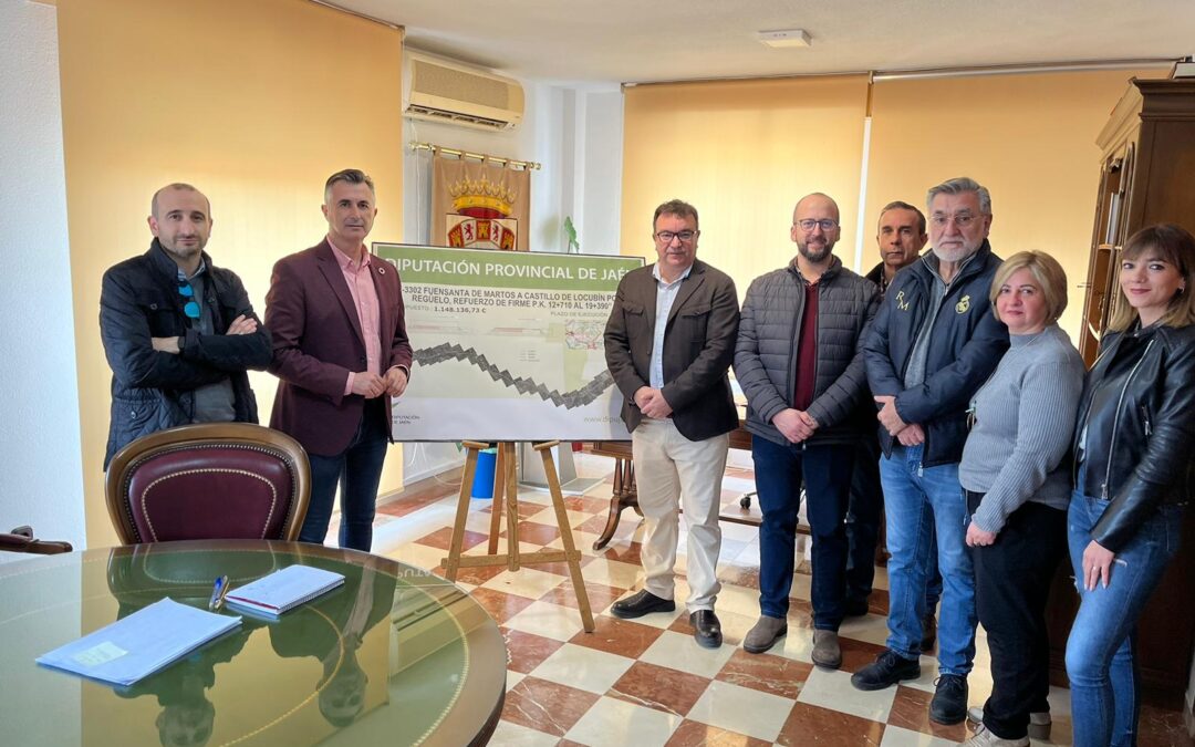 Diputación invertirá 1,1 millones de euros en la carretera que une Castillo de Locubín y Fuensanta