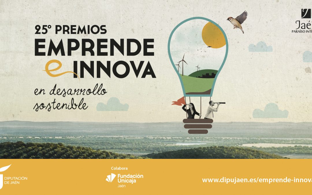Diputación reconocerá a proyectos empresariales sostenibles en la 25º edición del Premio Emprende e Innova