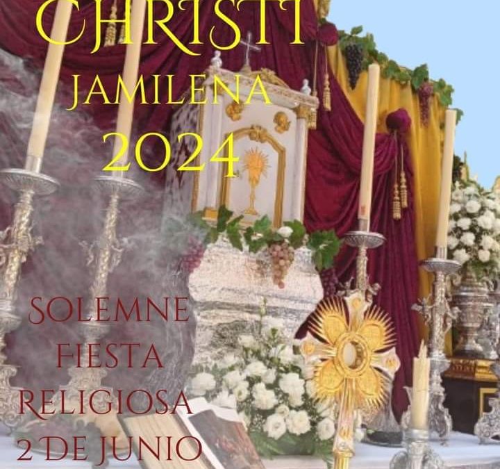 Jamilena celebrará el Corpus Christi el domingo
