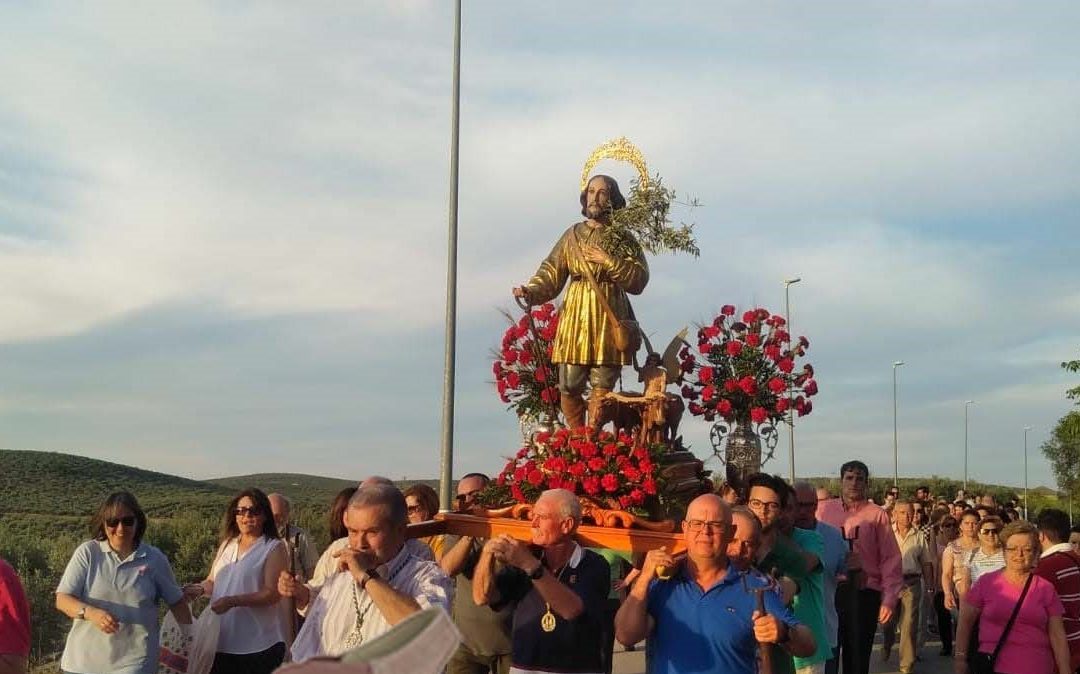 San Isidro procesionará hoy por el entorno de la ermita de Consolación