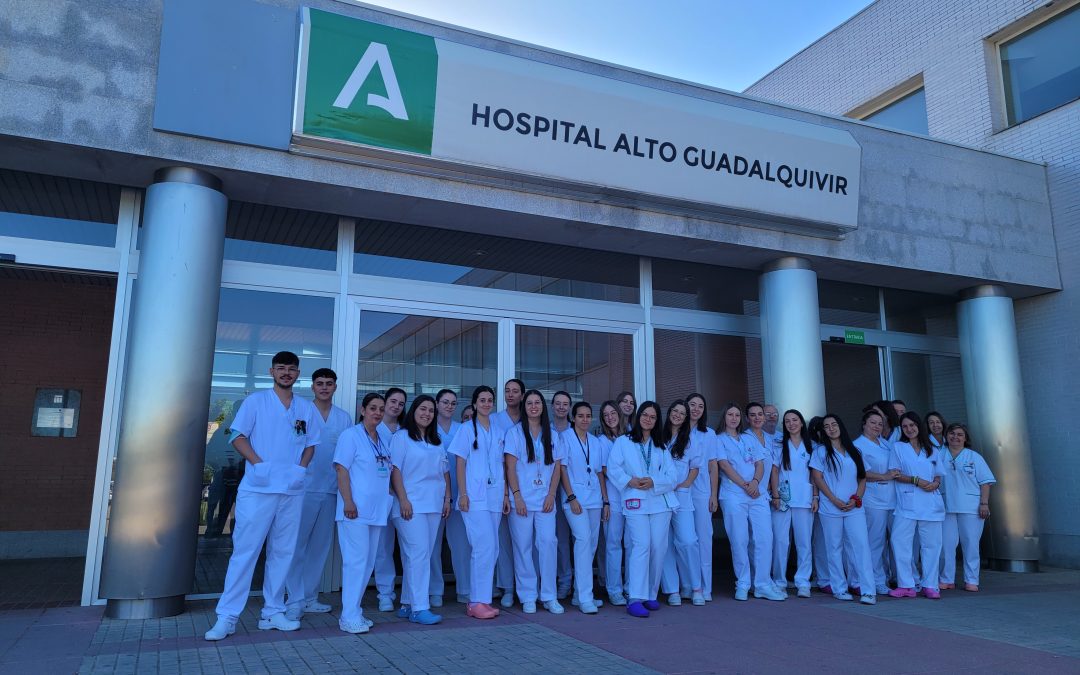 29 estudiantes de Formación Profesional y grado de Enfermería hacen prácticas en el Hospital Alto Guadalquivir
