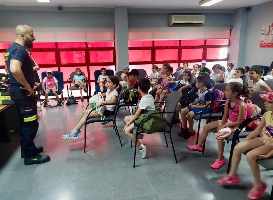 Los Bomberos de Andújar forman a más de 1.2000 escolares