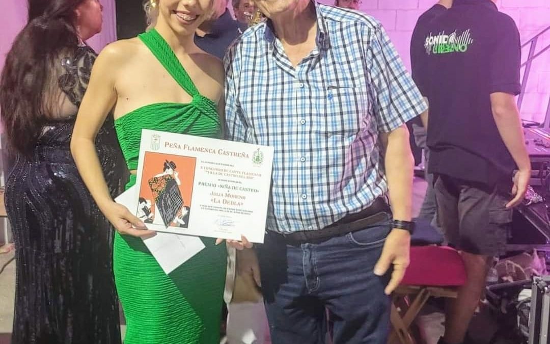 La Debla gana  el premio «Niña de Castro»