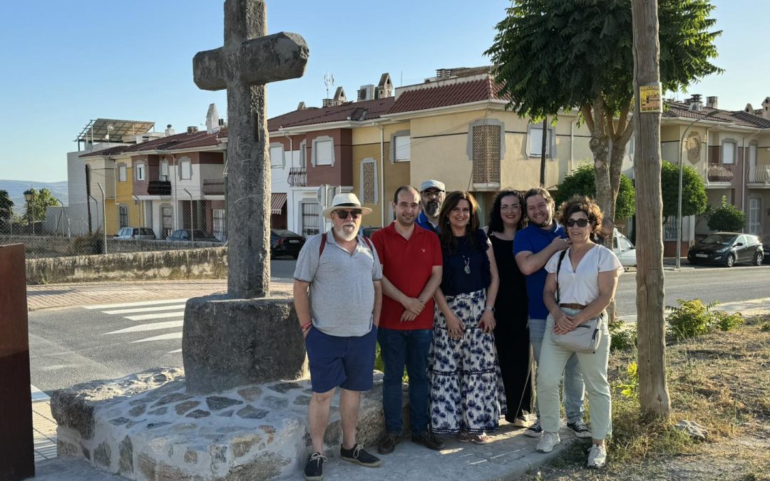Restaurada la Cruz del Humilladero, emblema del patrimonio alcaudetense