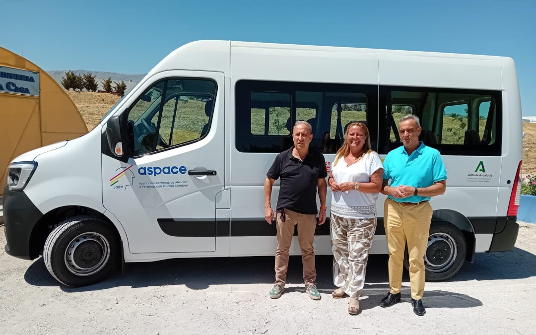 ASPACE Jaén adquiere un nuevo vehículo adaptado que permitirá trasladar a los usuarios jamilenudos hasta el centro de día