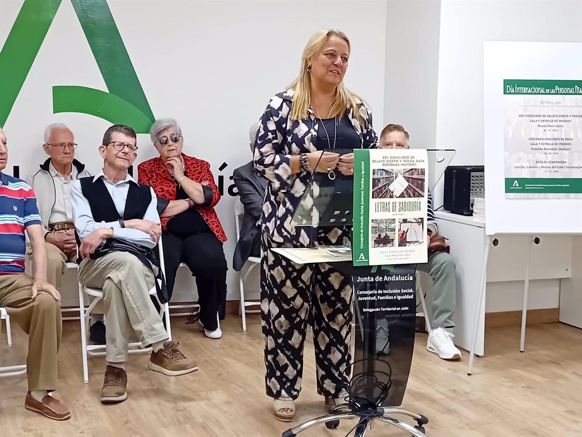 Jaén.- Literatura, baile y actividad física conforman el programa de la Junta por el Día de las Personas Mayores