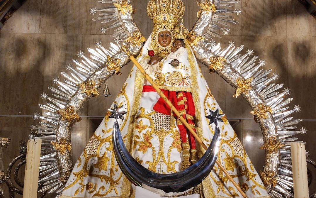 La Virgen de la Cabeza dará la bienvenida al otoño con el terno donado por la familia Del Puerto Guerrero