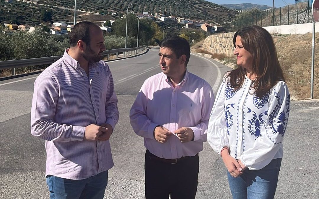 Diputación destinará 700.000 euros a mejorar la carretera entre La Bobadilla y Noguerones