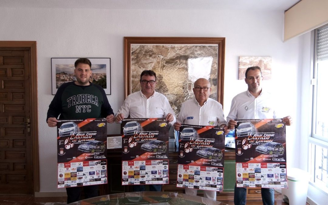 Castillo ya está listo para derrochar adrenalina este fin de semana en su IV Rally Crono