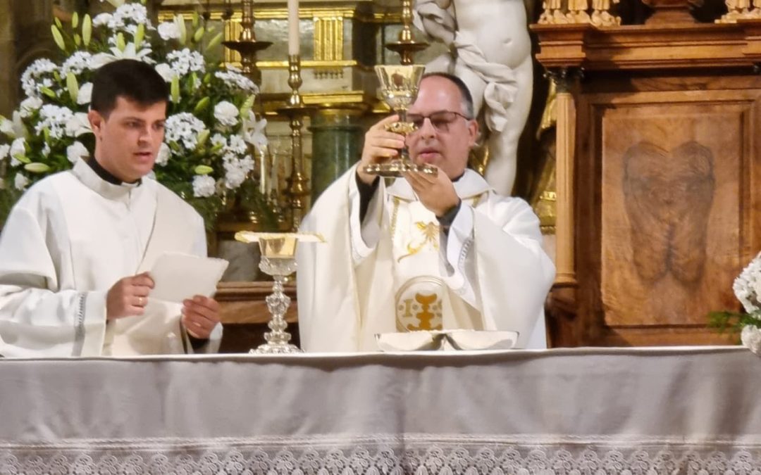 Torredonjimeno se une a la celebración de los 25 años de José Antonio Sánchez Ortiz como sacerdote