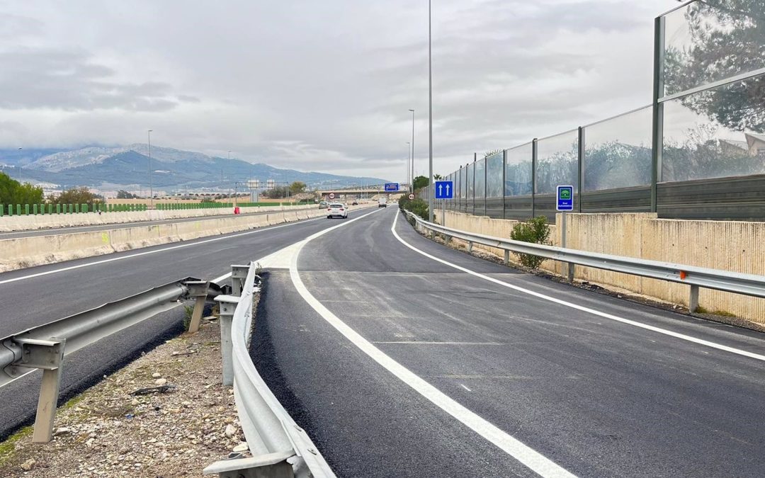La Junta anuncia cortes intermitentes en la A-316 a su paso por Jaén capital
