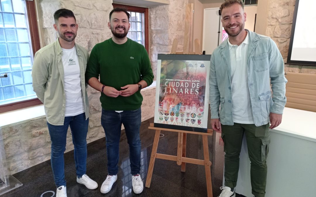 De la Torre destaca la envergadura deportiva del III Torneo Internacional de Fútbol 7 Alevín ‘Ciudad de Linares’