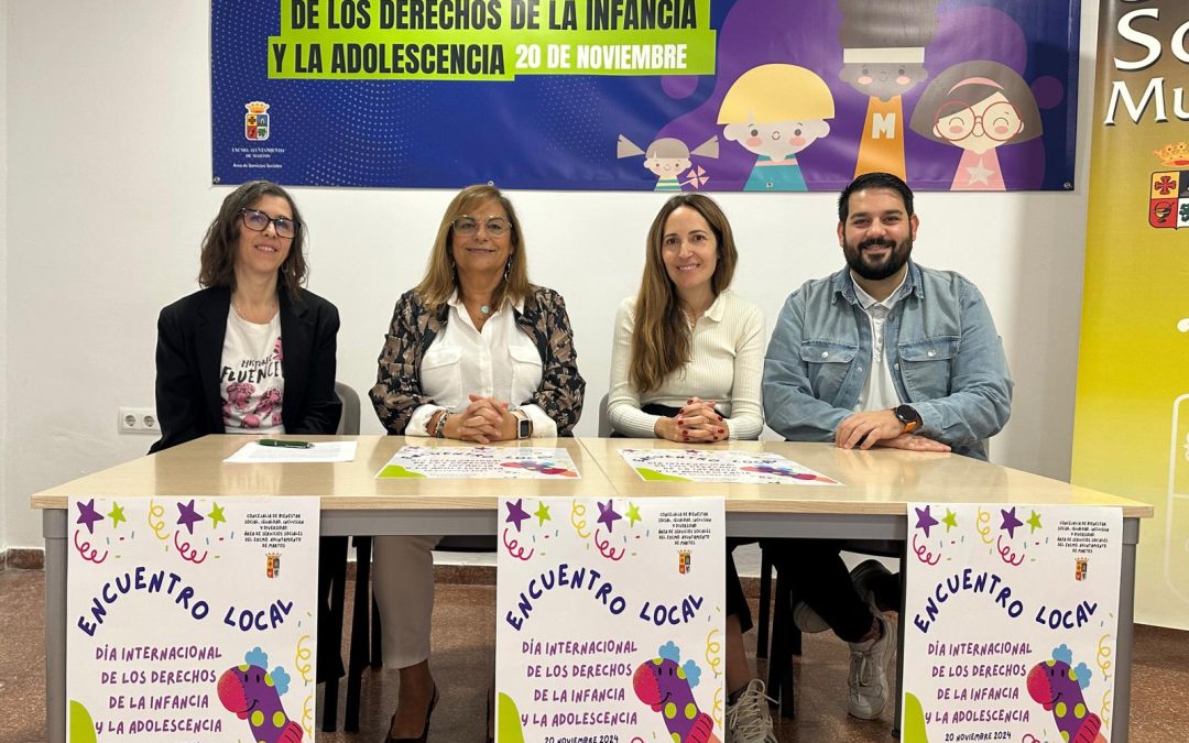 El Ayuntamiento y centros educativos organizan un encuentro para celebrar el Día Internacional de los Derechos de la Infancia