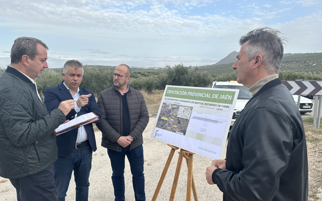 Inversión de más de un millón de euros para el arreglo del firme de la JA-3305