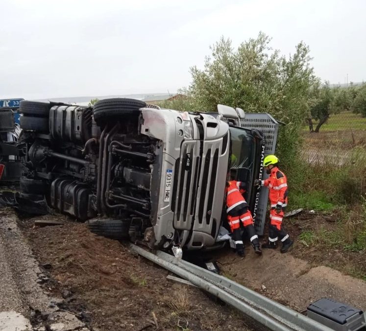 Accidente en la A4