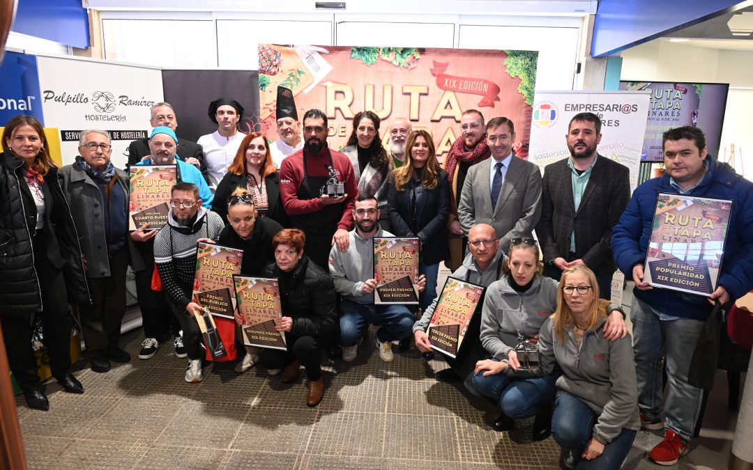 Entregados los premios de la XIX Ruta de la Tapa de Linares en el Mercado de Abastos