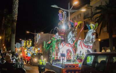 Los Reyes Magos repartirán en Alcaudete más de 1.500 kilos de caramelos