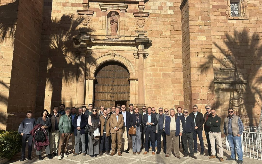 La asociación provincial de canteros de Jaén celebran su asamblea anual en Villanueva de la Reina