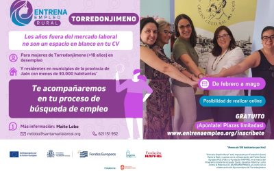 En marcha ‘Entrena Empleo Rural’, el programa que ayudará a mujeres en desempleo a reactivar su búsqueda de trabajo