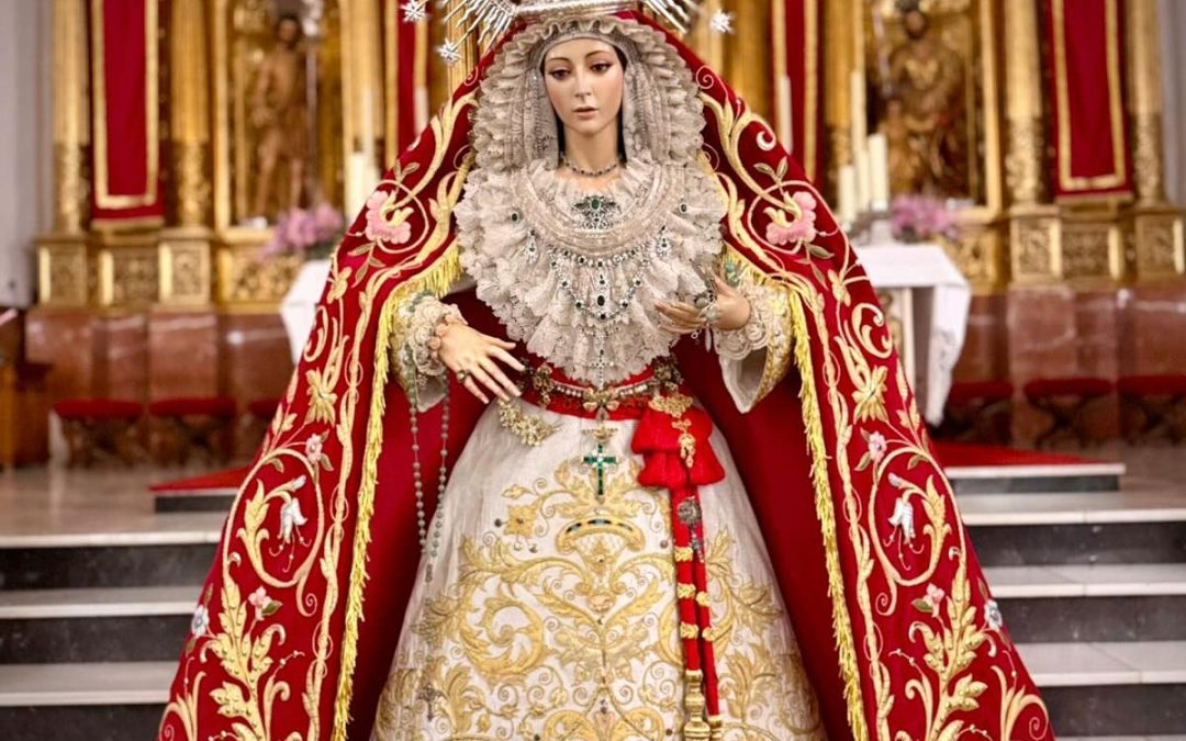 La Virgen de la Paz ya está preparada para la celebración de su festividad